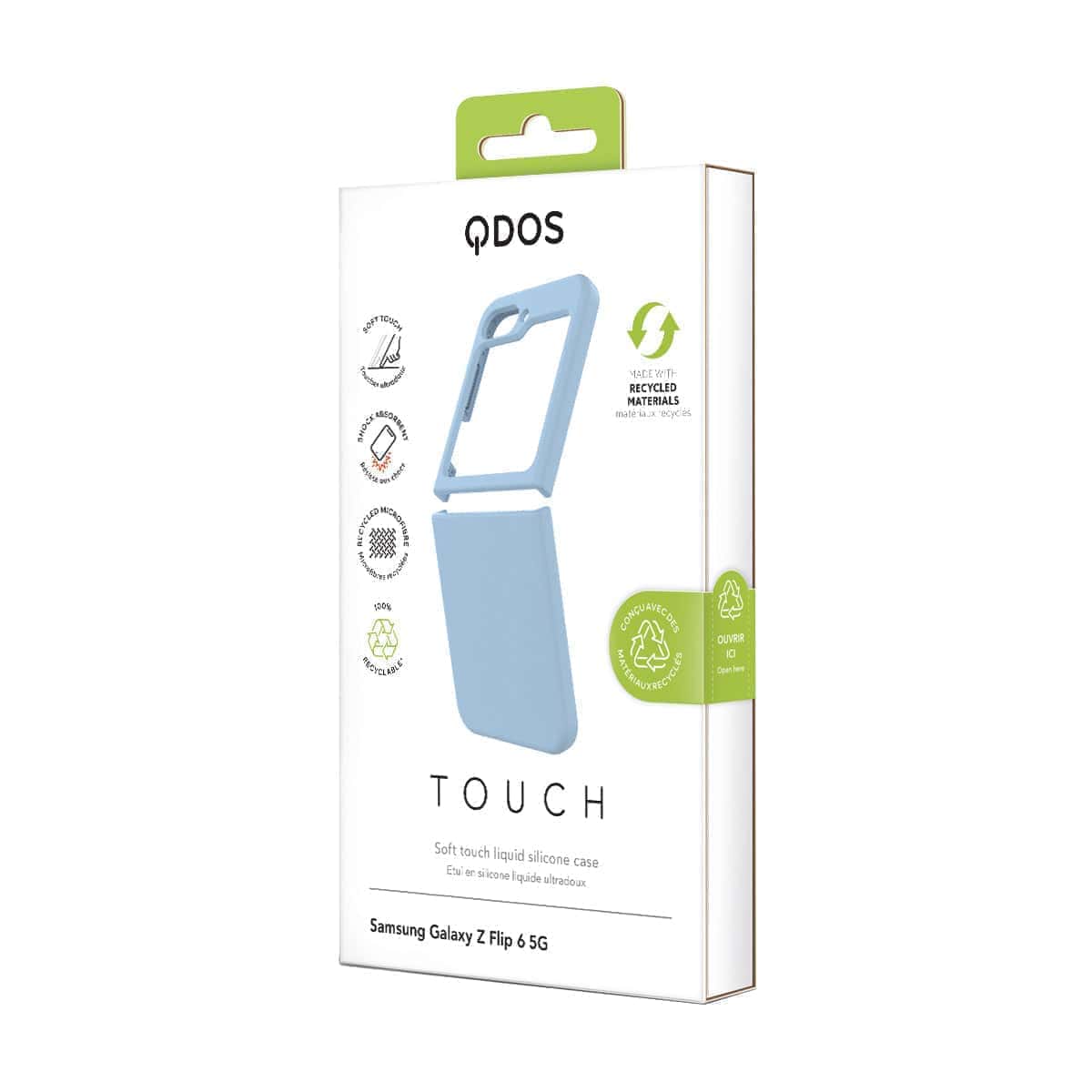 Touch - Samsung Galaxy Z Flip6 Case - Light Blue