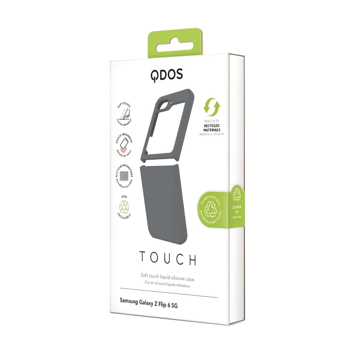 Touch - Samsung Galaxy Z Flip6 Case - Light Grey