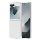 Hybrid Clear - Samsung Galaxy Z Flip7 FE 5G | Z Flip6 5G Case - Clear