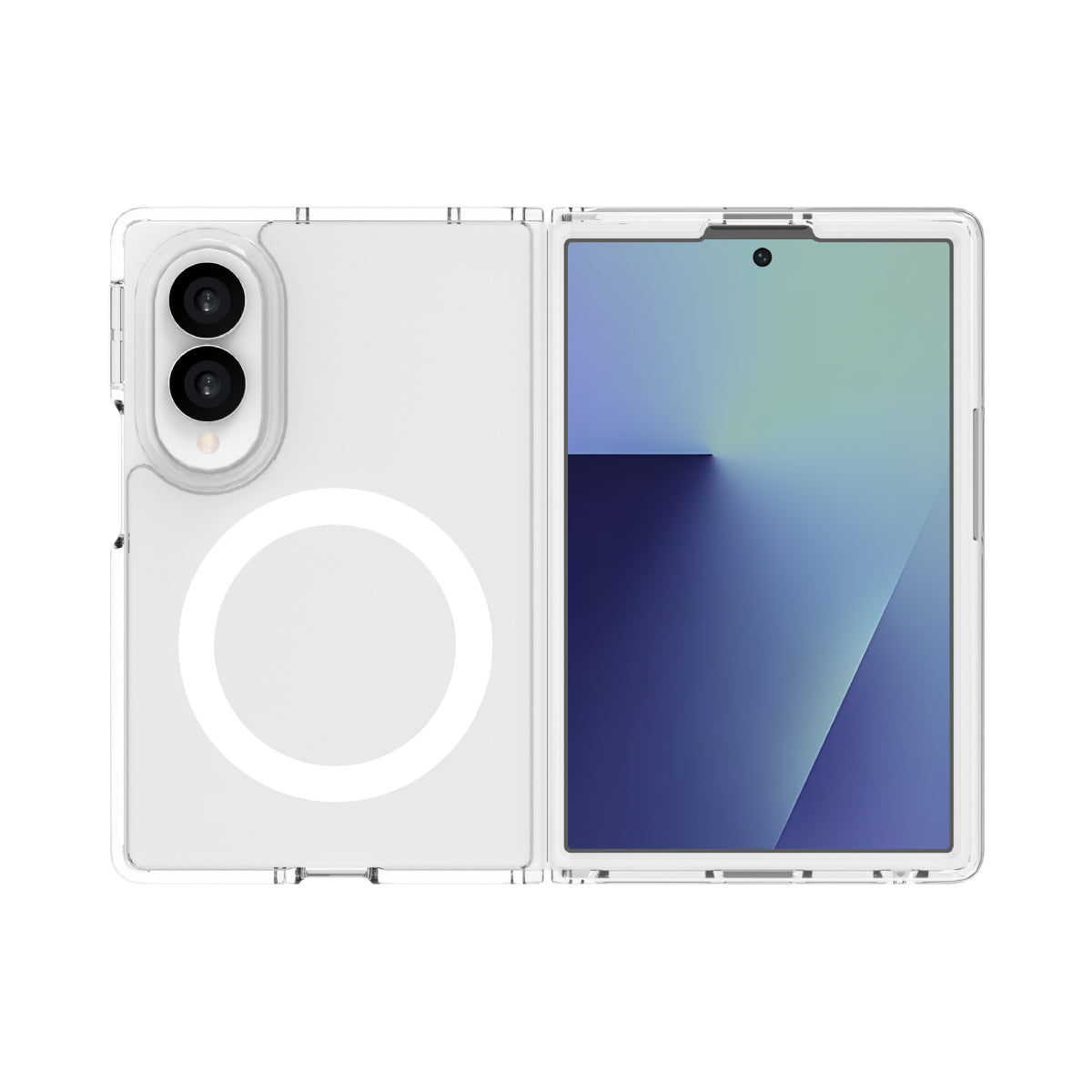 (GRS) Hybrid Snap Case with - Samsung Galaxy Z Fold8 5G - Clear