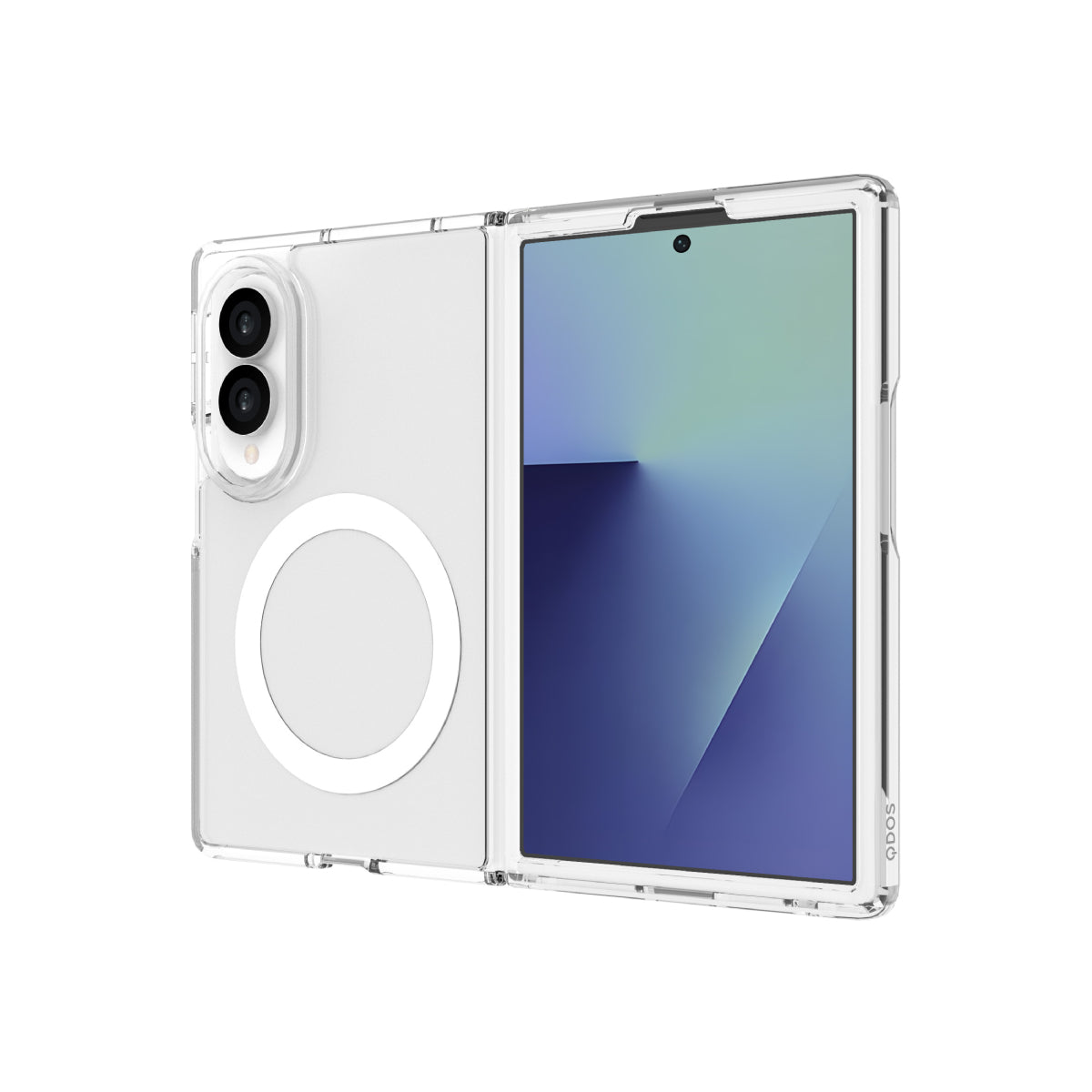 (GRS) Hybrid Snap Case with - Samsung Galaxy Z Fold8 5G - Clear