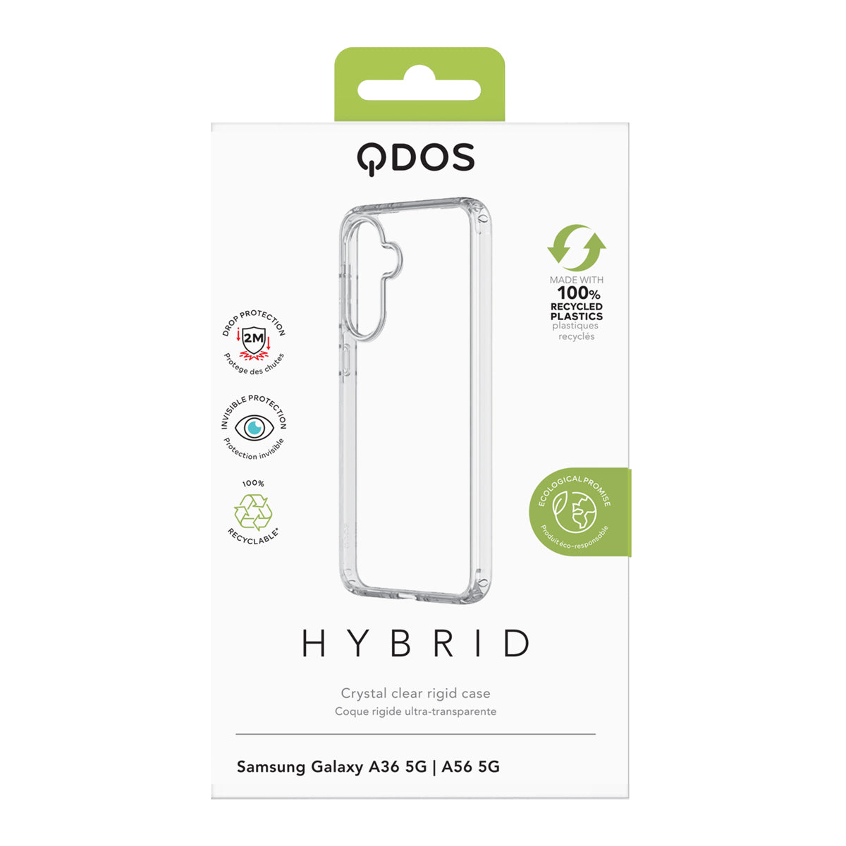 Hybrid - Samsung Galaxy A36 5G / A56 5G Case - Clear