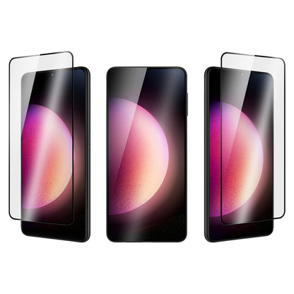 OptiGuard Eco Glass Plus - Samsung Galaxy S25+ / S24+ Screen Protector - Clear / Black Frame