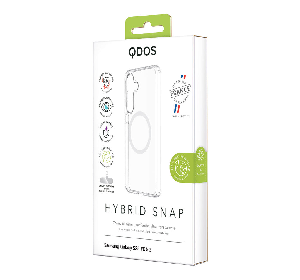 (OFG | GRS) Hybrid Snap Clear Case for Samsung Galaxy S25 FE 5G