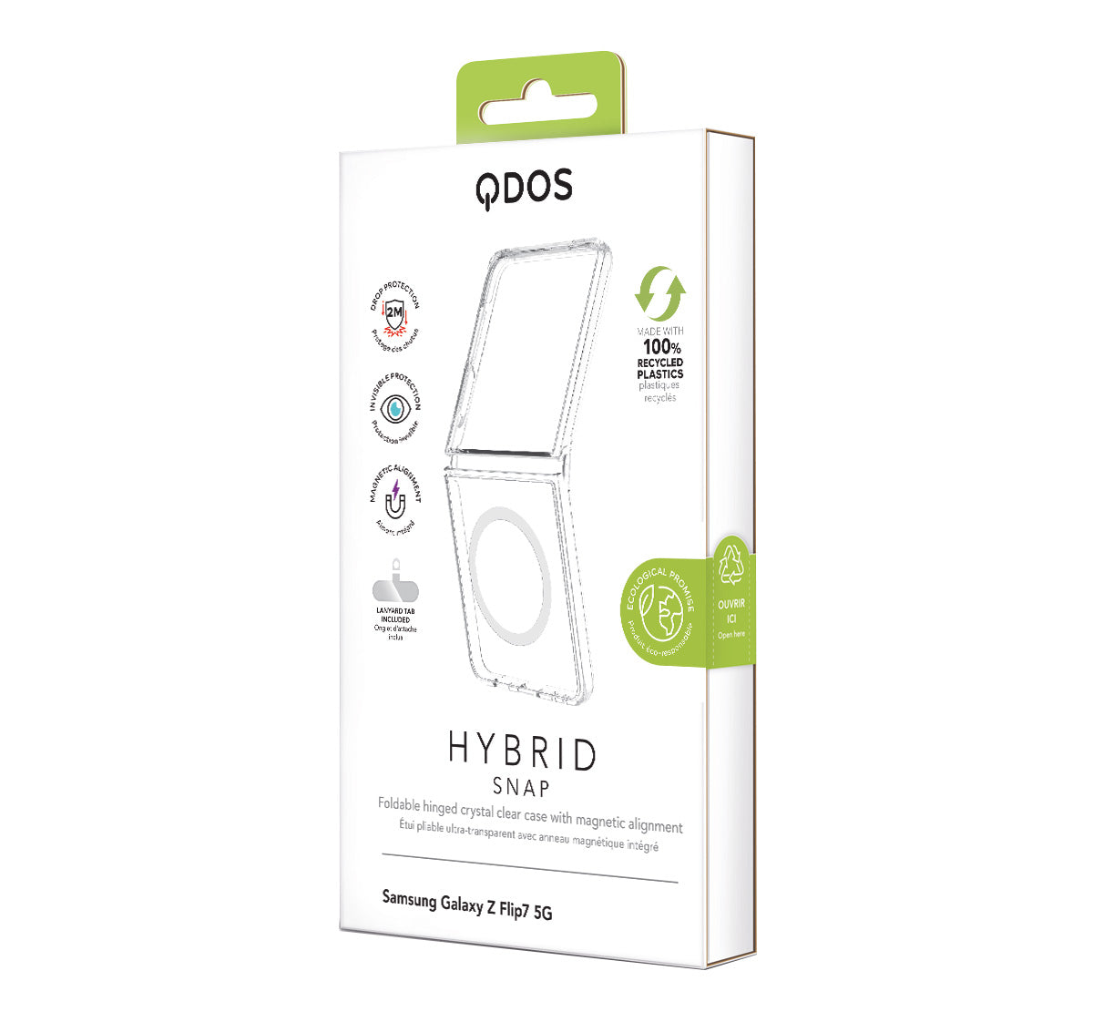 Hybrid Snap - Samsung Galaxy Z Flip7 Case - Clear