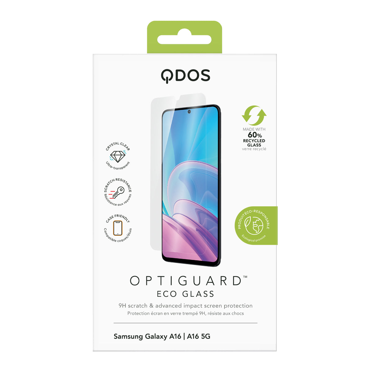OptiGuard Glass Protect - Samsung Galaxy A16 | Galaxy A16 5G Screen Protector - Clear