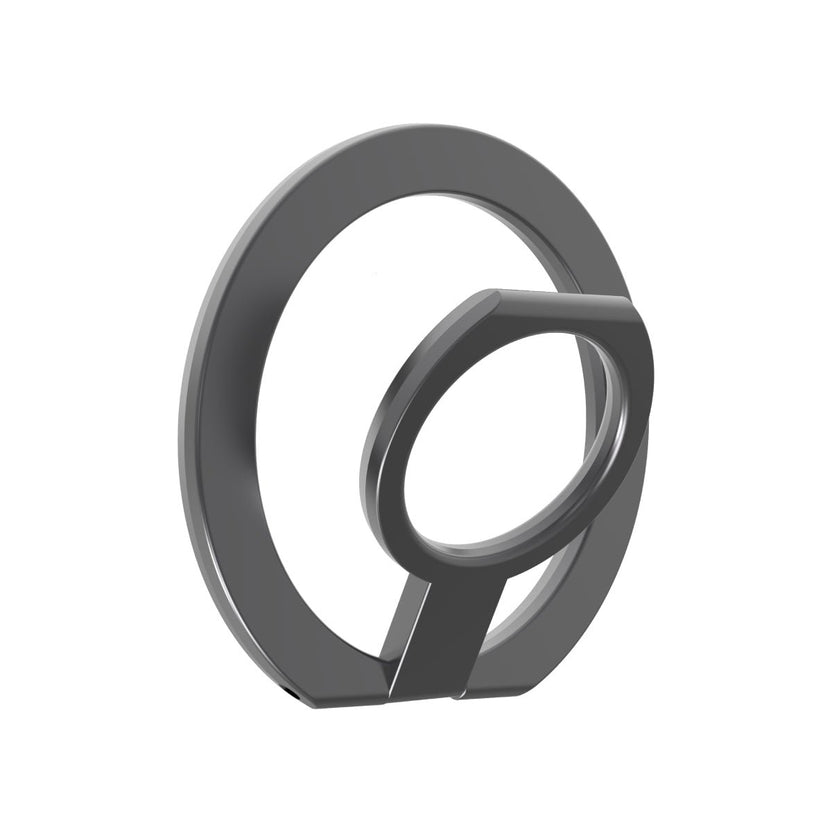 Snap Ring Holder - MagSafe Compatible Case Kick-stand - Black | QDOS