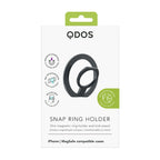 Snap Ring Holder - MagSafe Compatible Case Kick-stand - Black