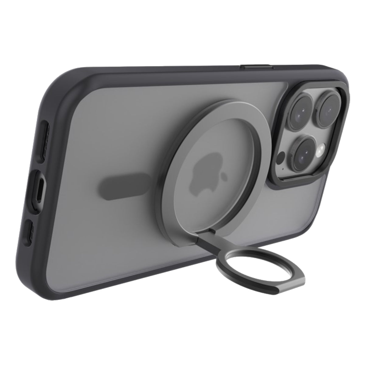 Snap Ring Holder - MagSafe Compatible Case Kick-stand - Natural Titanium