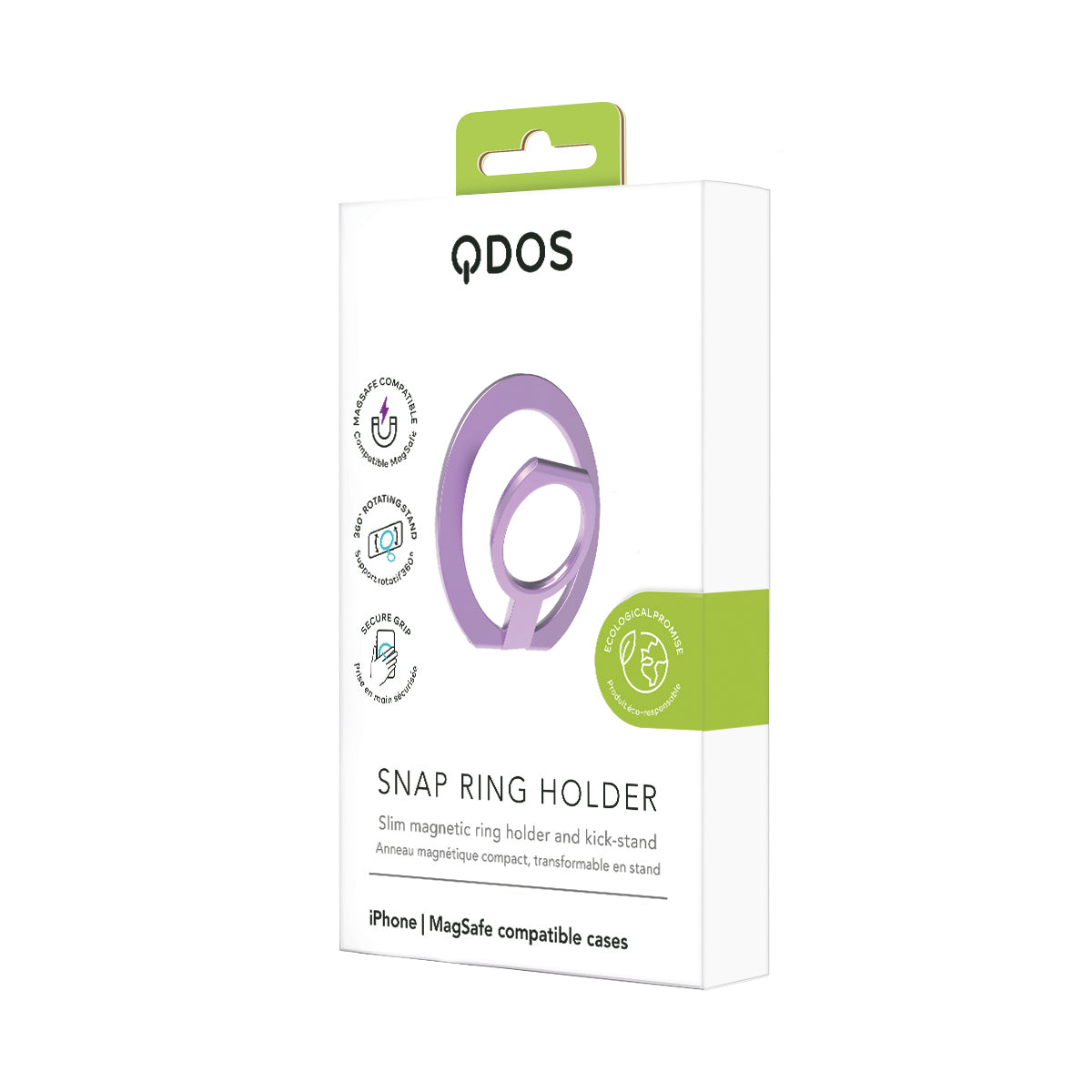 Snap Ring Holder - MagSafe Compatible Case Kick-stand - Pink