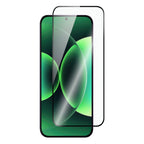 OptiGuard ECO Glass Plus - Xiaomi 17 Ultra 5G | Xiaomi 17 Pro Max 5G Screen Protector - Clear / Black Frame