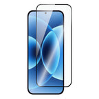 OptiGuard ECO Glass Plus - Xiaomi 17 5G | Xiaomi 17 Pro 5G Screen Protector - Clear / Black Frame