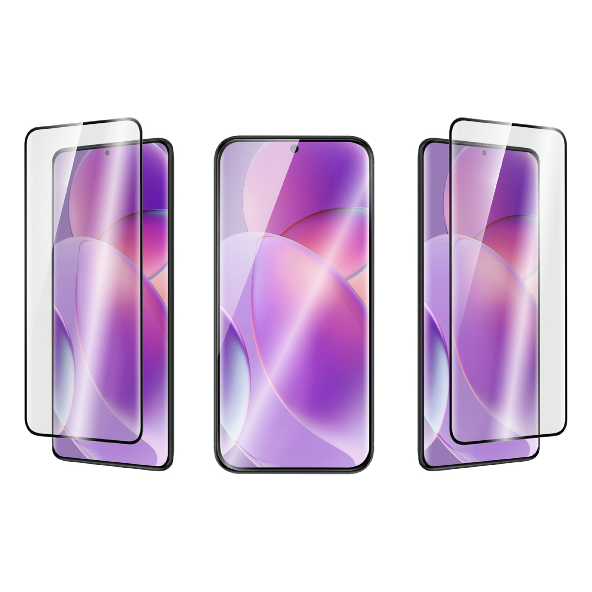 OptiGuard ECO Glass Curve - Xiaomi Redmi Note 15 Pro+ 5G - Black Frame