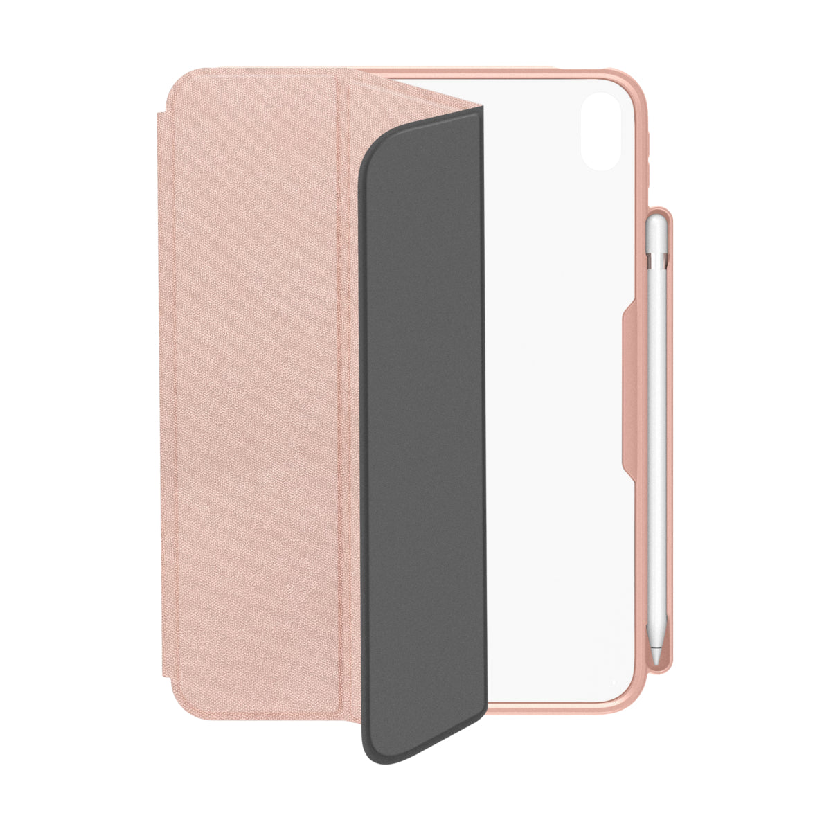 MUSE - Apple iPad 10th Gen Folio Case - Clear / Pink