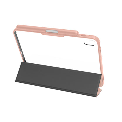 MUSE - Apple iPad 10th Gen Folio Case - Clear / Pink