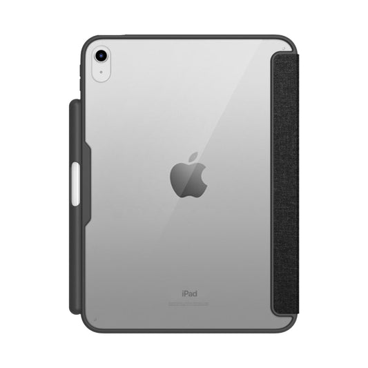 MUSE - Apple iPad 10th Gen Folio Case - Clear / Grey