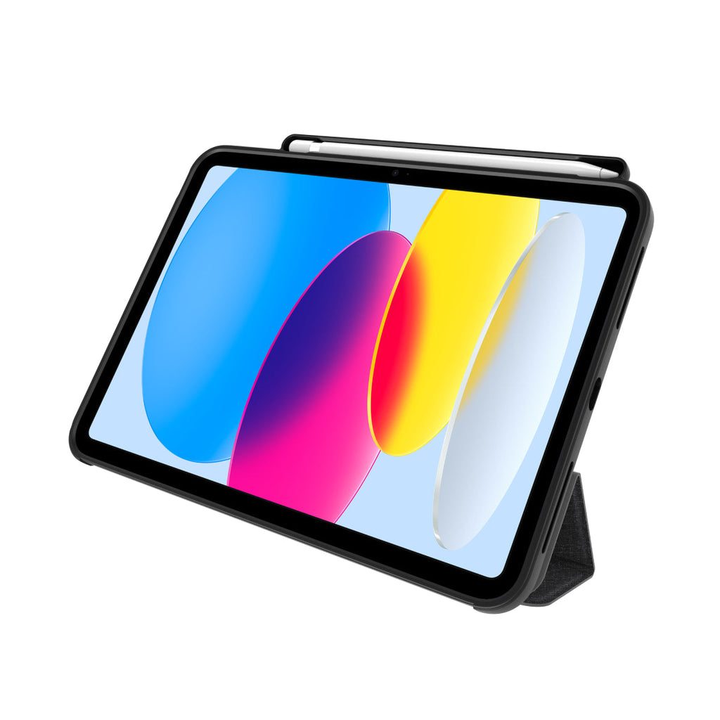 MUSE - Apple iPad (A16) | iPad (10th gen) Folio Case - Clear / Grey