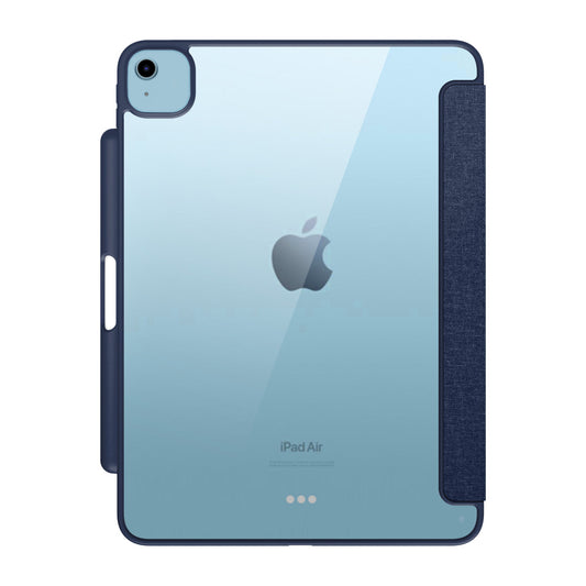 MUSE - Apple iPad Air 11-inch (M2) / iPad Air 5th Gen / iPad Pro 11-inch 4th Gen Folio Case - Clear / Blue