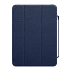 MUSE - Apple iPad Air 11-inch (M3/M2) | iPad Air (5th/4th gen) | iPad Pro 11-inch (4th/3rd/2nd/1st gen) Folio Case - Clear / Blue