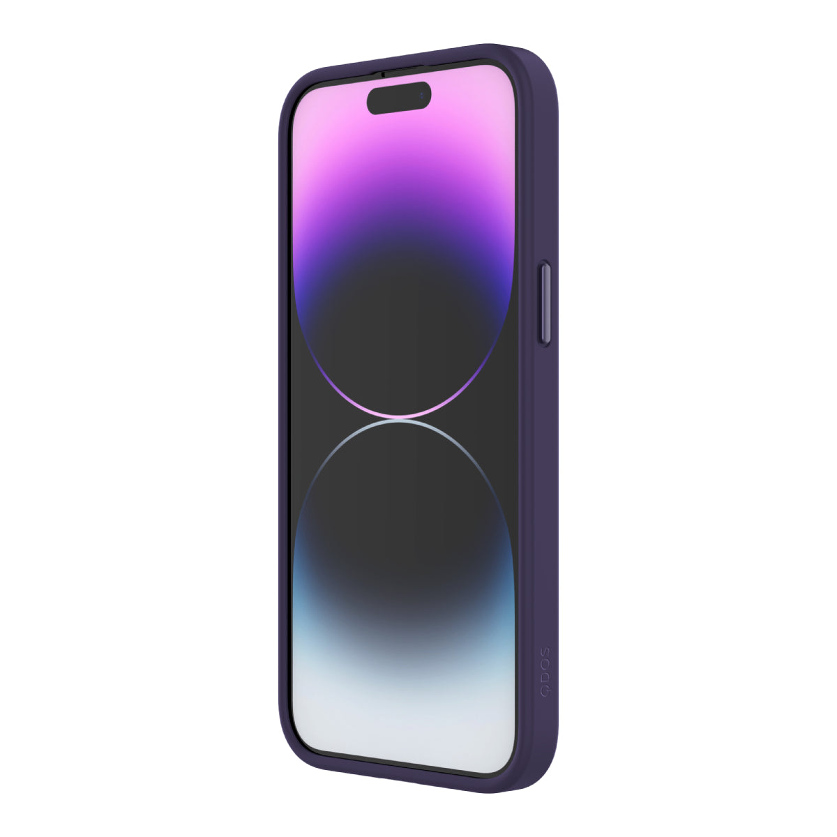 Hybrid Soft + Snap - iPhone 14 Pro Max Case MagSafe Compatible - Clear / Deep Purple