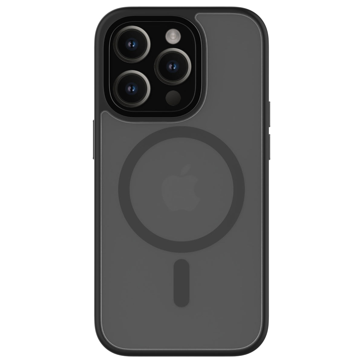 Hybrid Soft + Snap - iPhone 14 Pro Case MagSafe Compatible - Clear / Midnight