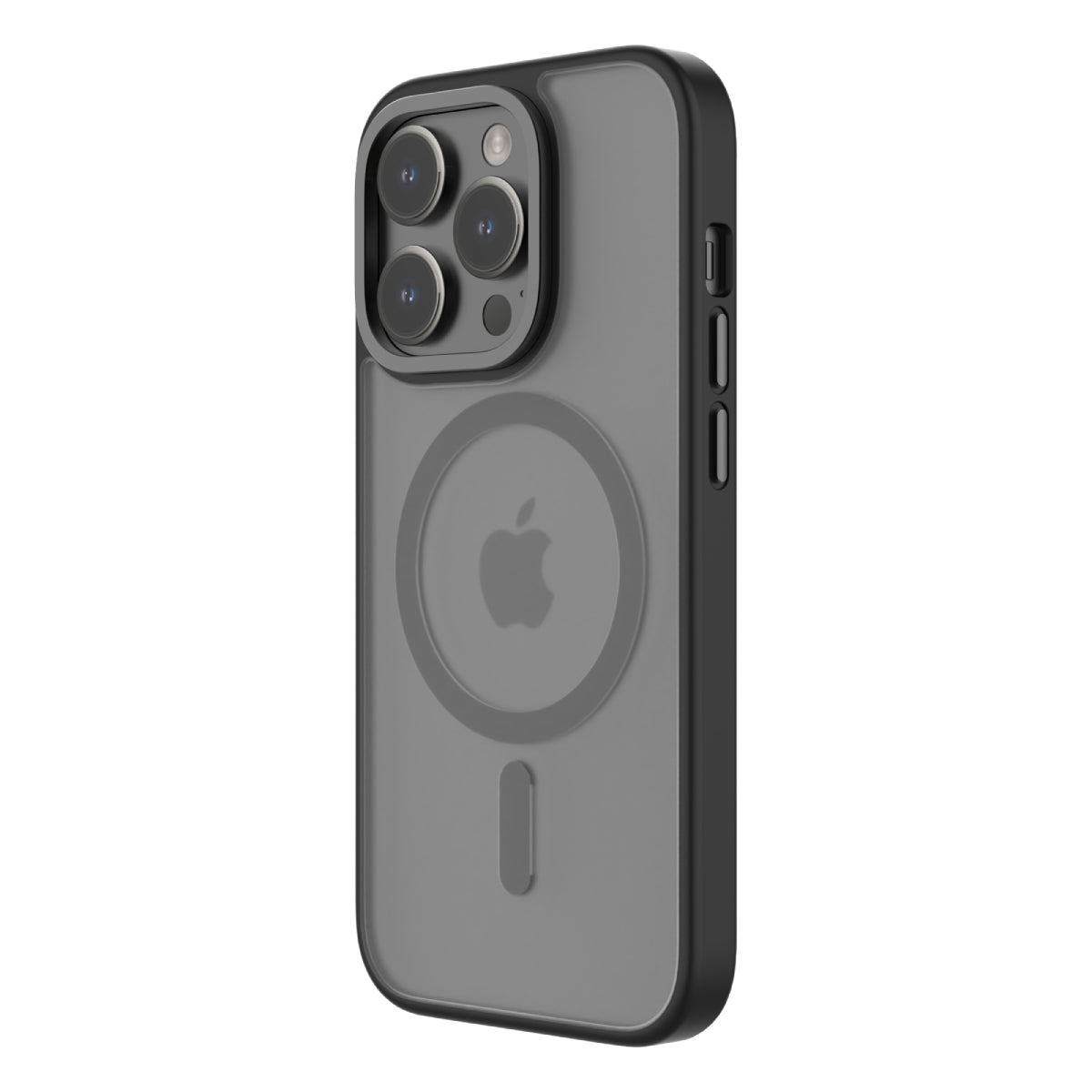 Hybrid Soft + Snap - iPhone 14 Pro Case MagSafe Compatible - Clear / Midnight