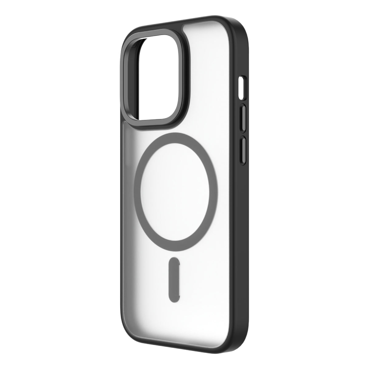 Hybrid Soft + Snap - iPhone 14 Pro Case MagSafe Compatible - Clear / Midnight