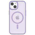 Hybrid Soft + Snap - iPhone 14 | iPhone 13 Case MagSafe Compatible - Clear / Lavender