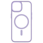 Hybrid Soft + Snap - iPhone 14 | iPhone 13 Case MagSafe Compatible - Clear / Lavender