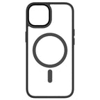 Hybrid Soft + Snap - iPhone 14 | iPhone 13 Case MagSafe Compatible - Clear / Midnight