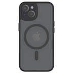 Hybrid Soft + Snap - iPhone 14 | iPhone 13 Case MagSafe Compatible - Clear / Midnight