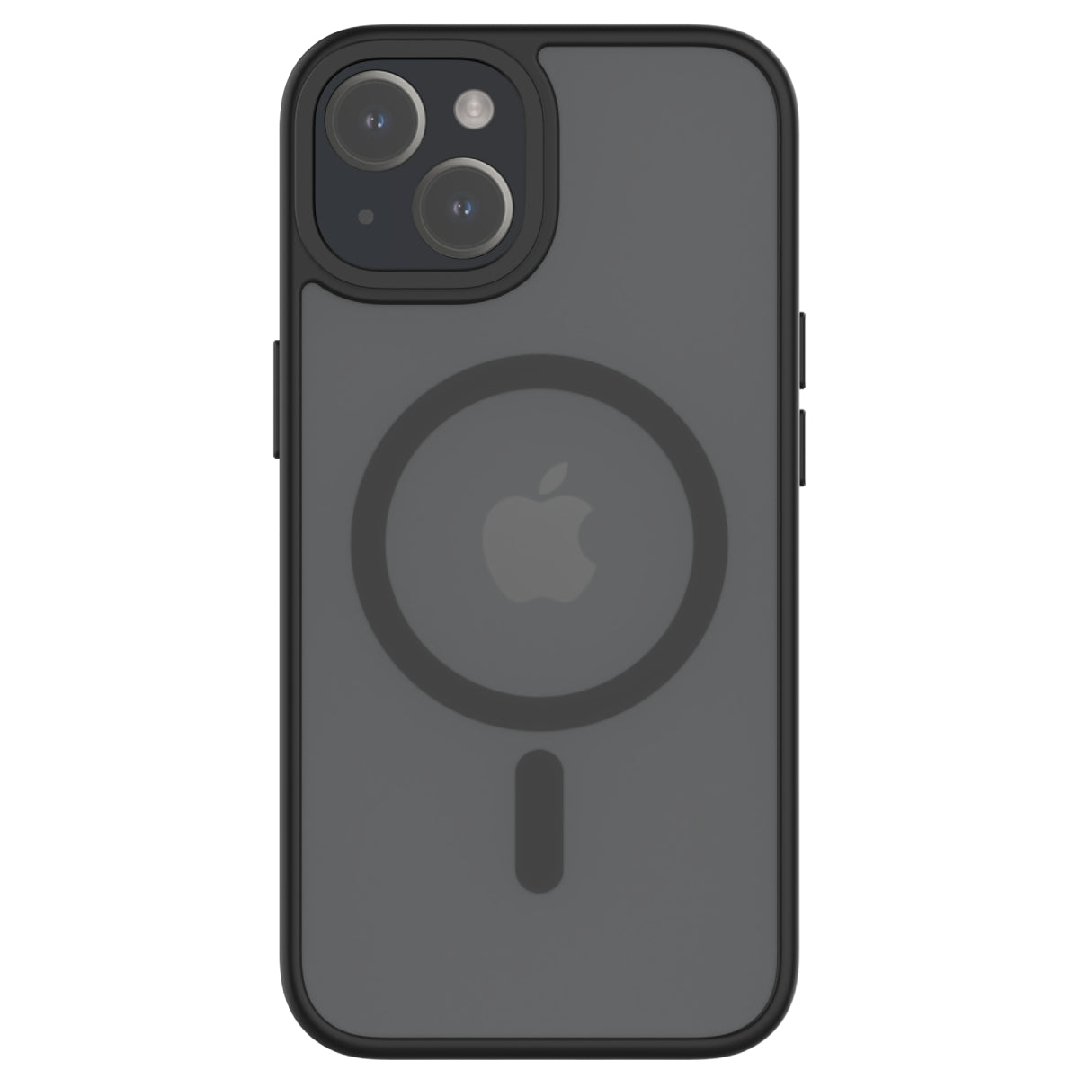Hybrid Soft + Snap - iPhone 14 / iPhone 13 Case MagSafe Compatible - Clear / Midnight