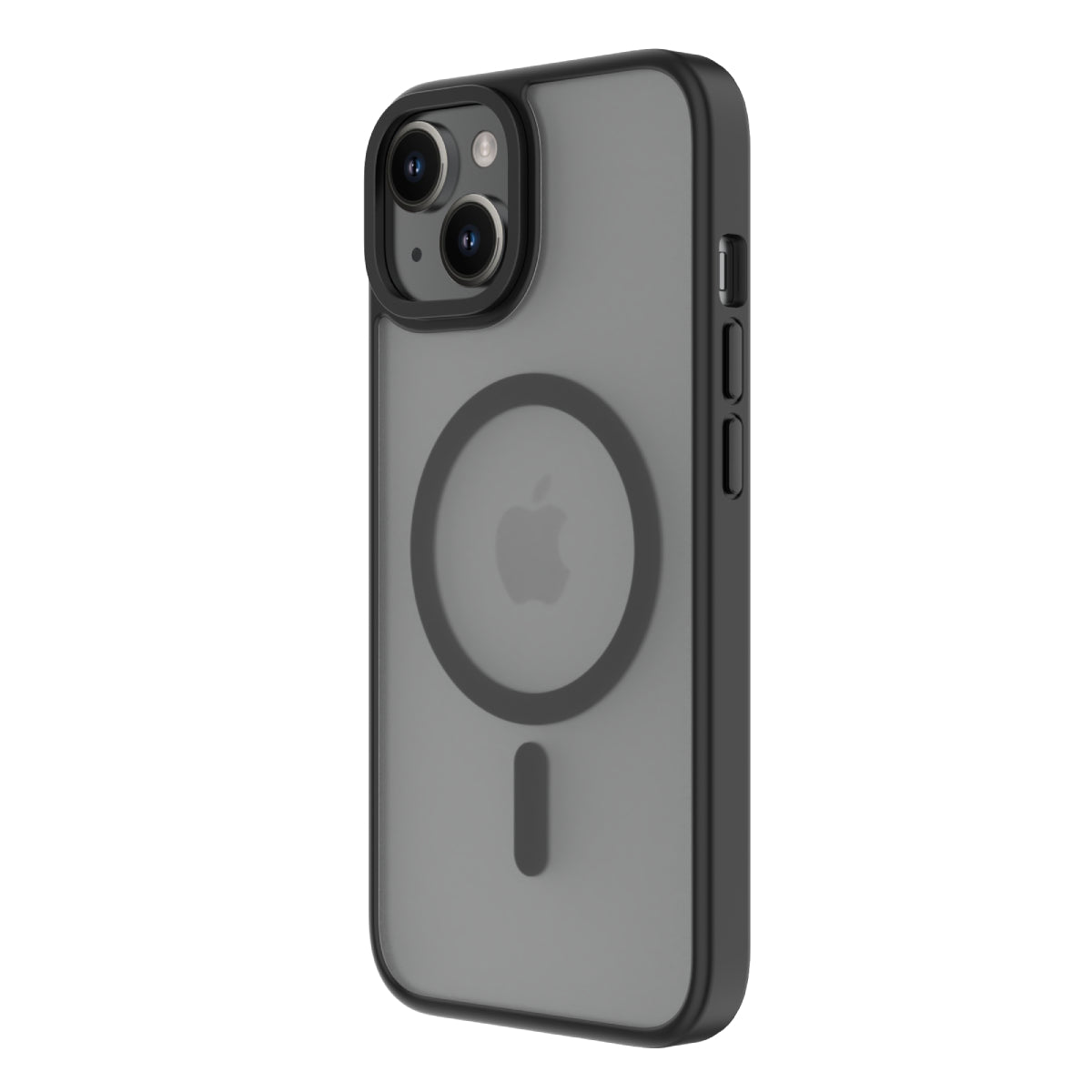 Hybrid Soft + Snap - iPhone 14 / iPhone 13 Case MagSafe Compatible - Clear / Midnight