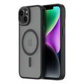Hybrid Soft + Snap - iPhone 14 | iPhone 13 Case MagSafe Compatible - Clear / Midnight
