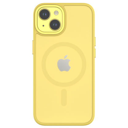 Hybrid Soft + Snap - iPhone 14 / iPhone 13 Case MagSafe Compatible - Clear / Yellow