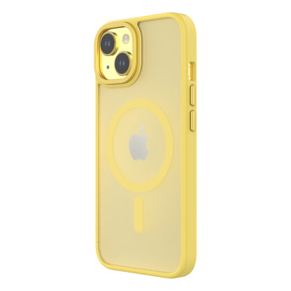 Hybrid Soft + Snap - iPhone 14 / iPhone 13 Case MagSafe Compatible - Clear / Yellow