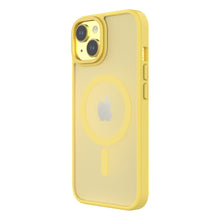 HYBRID SOFT + SNAP for iPhone 14/13 - Clear / Yellow