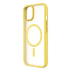 Hybrid Soft + Snap - iPhone 14 | iPhone 13 Case MagSafe Compatible - Clear / Yellow