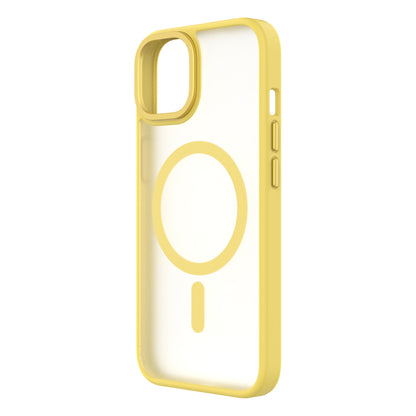 Hybrid Soft + Snap - iPhone 14 / iPhone 13 Case MagSafe Compatible - Clear / Yellow