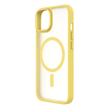 HYBRID SOFT + SNAP for iPhone 14/13 - Clear / Yellow