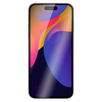 OptiGuard Eco Glass Privacy - Apple iPhone 15 Pro Max Screen Protector - Privacy Black, Front View of the Screen Protector applied on the Display of the Phone