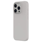 Touch Pure + Snap - Apple iPhone 15 Pro Case MagSafe Compatible - Natural Titanium, Angled Rear View Rigid Back with Phone