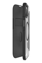 (GRS) Hybrid Fold | MIL STD - iPhone 17e | iPhone 16e | iPhone 14 | iPhone 13 Folio Case Magsafe Compatible - Clear