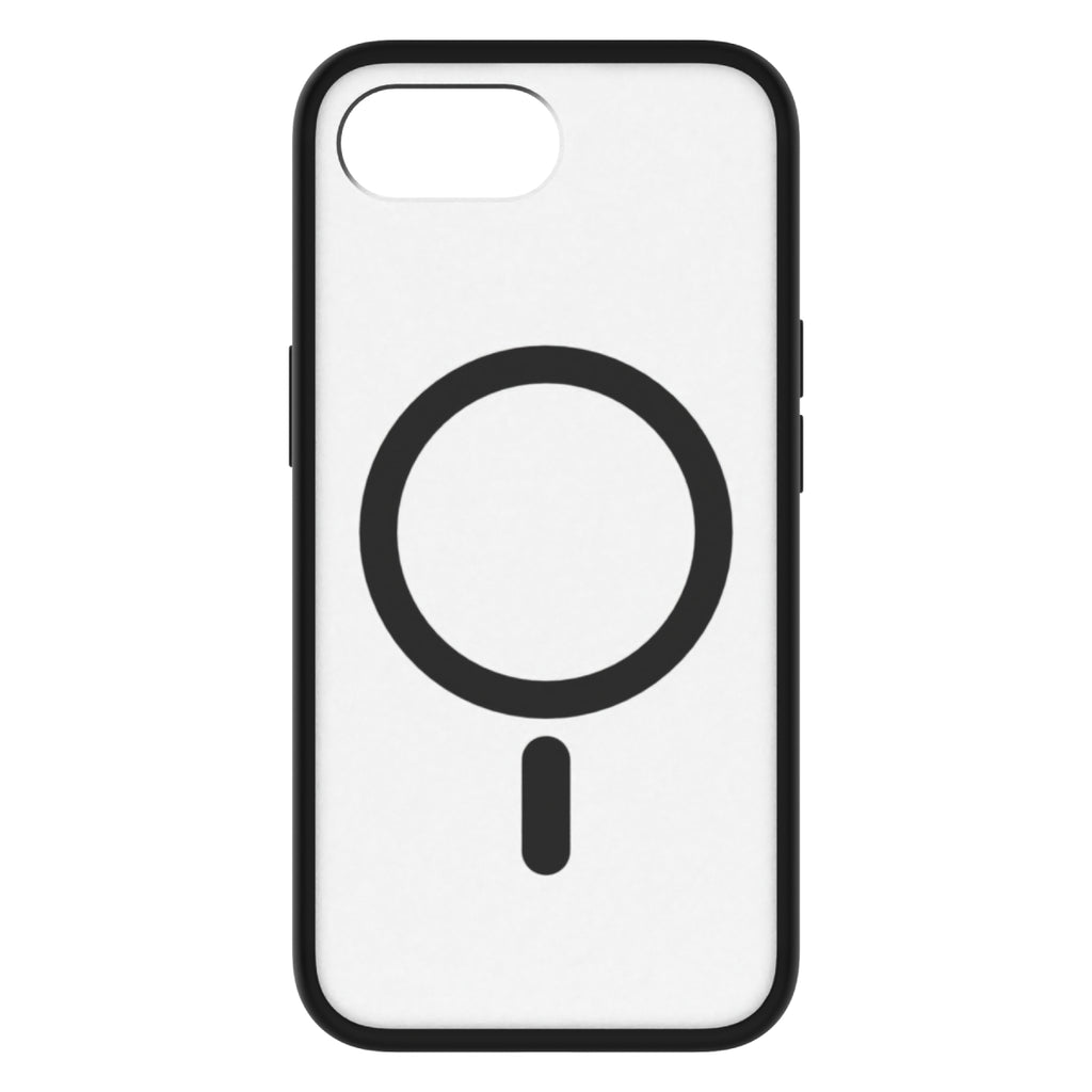Hybrid Drop | SOFT TOUCH - iPhone 17e | iPhone 16e Case MagSafe Compatible - Black