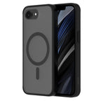 Hybrid Drop | SOFT TOUCH - iPhone 16e Case MagSafe Compatible - Black