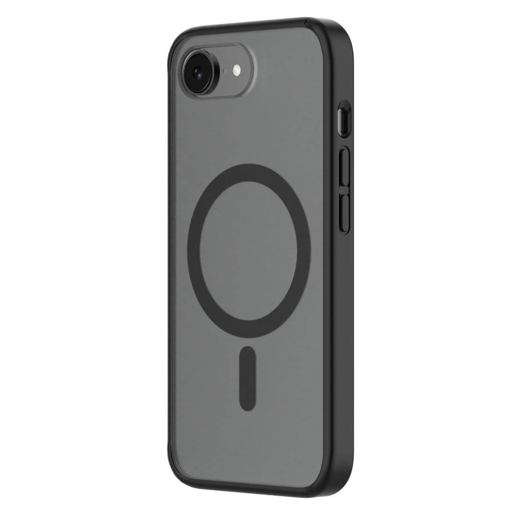 Hybrid Drop | SOFT TOUCH - iPhone 17e | iPhone 16e Case MagSafe Compatible - Black
