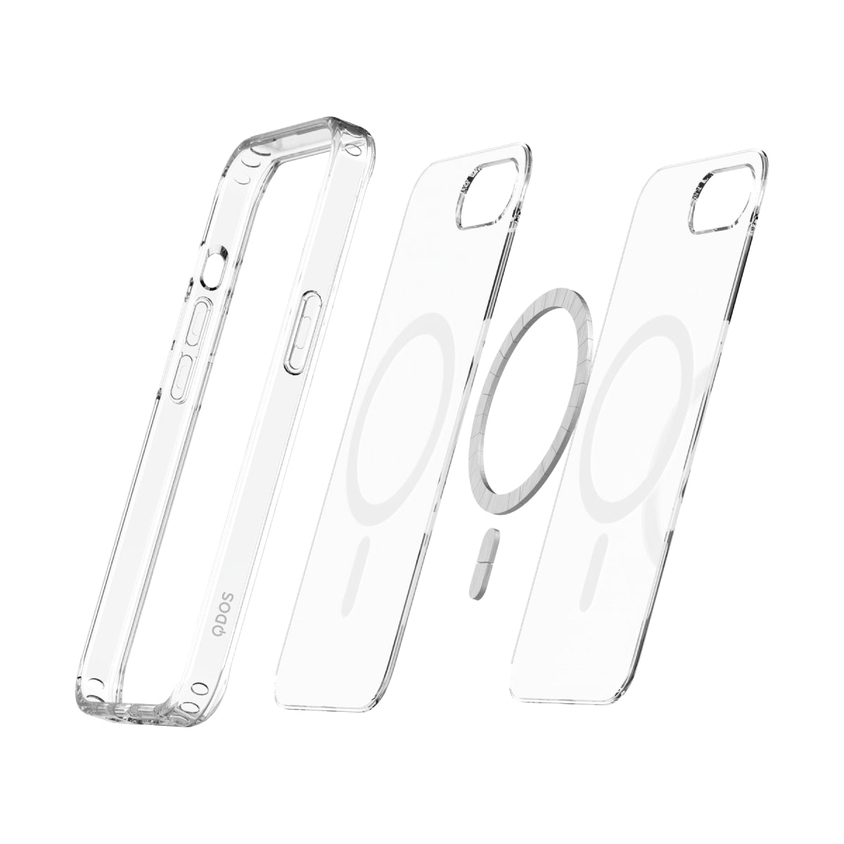 Hybrid Drop | MIL STD - iPhone 16e Case MagSafe Compatible - Clear