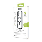 Hybrid Soft  + Snap - Apple iPhone 16 Plus Case MagSafe Compatible - Clear Black, showcasing product packaging in white