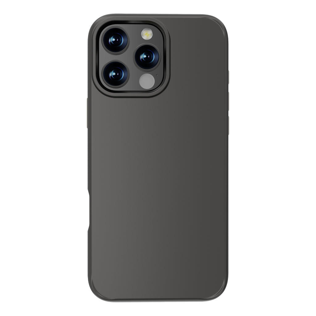 Touch Pure + Snap - Apple iPhone 16 Pro Max Case MagSafe Compatible - Black Titanium, Rear View Rigid Back with Phone