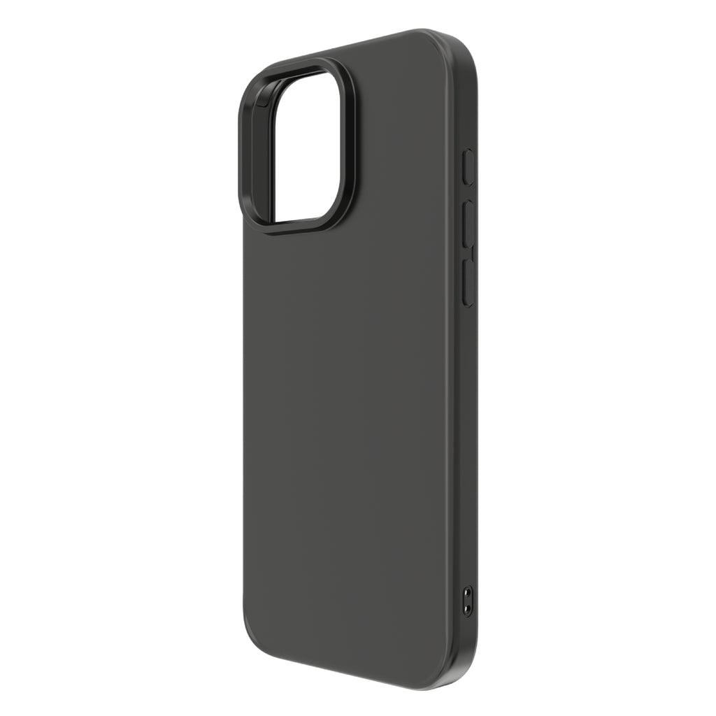 Touch Pure + Snap - Apple iPhone 16 Pro Max Case MagSafe Compatible - Black Titanium, Angled Rear View Rigid Back Without Phone